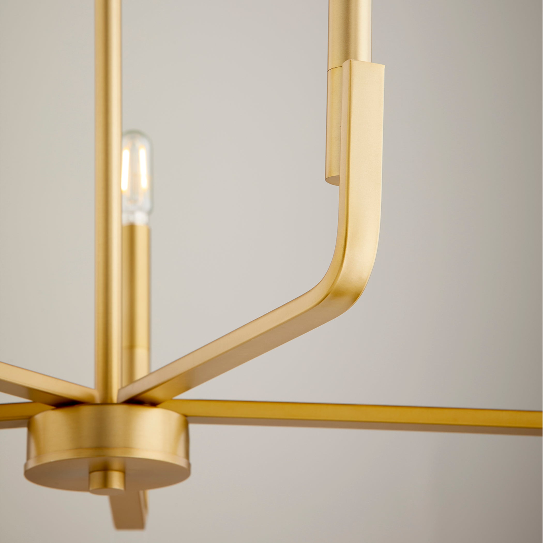 Quorum Tempo 6210-5-80 Chandelier - Aged Brass