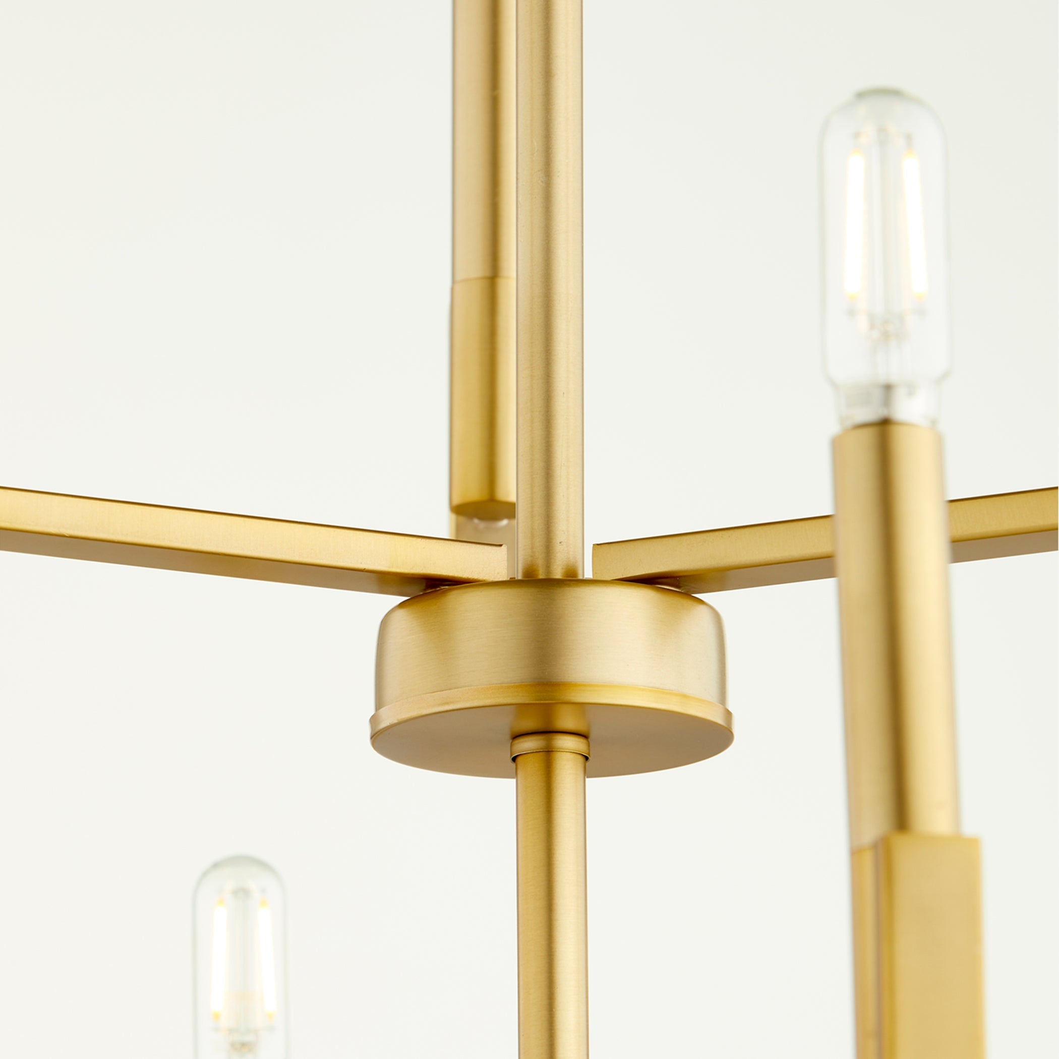 Quorum Tempo 6210-9-80 Chandelier - Aged Brass