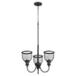 Quorum Omni 6212-3-69 Chandelier - Textured Black