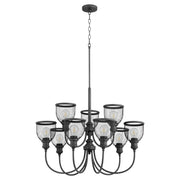 Quorum Omni 6212-9-69 Chandelier - Textured Black