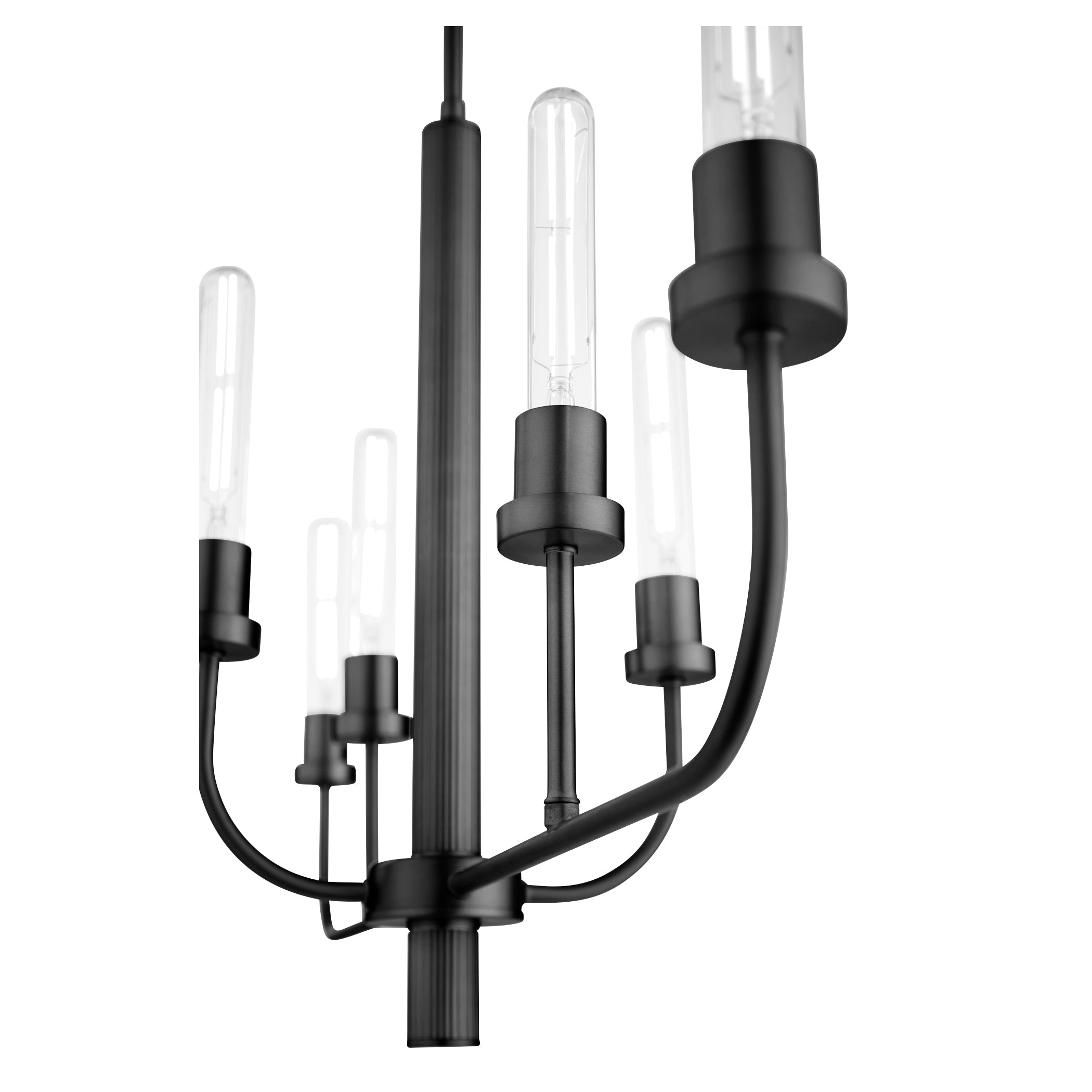 Quorum Sheridan 622-6-59 Chandelier - Matte Black