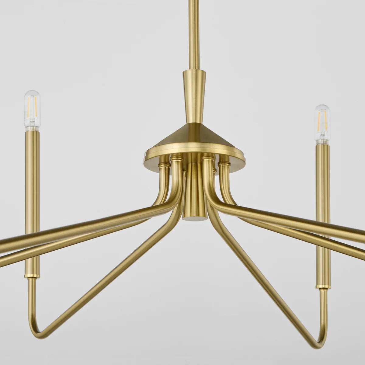 Quorum International Providence 6238-6-80 Chandelier 6 Light Transitional - Aged Brass