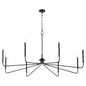 Quorum International Providence 6238-8-59 Chandelier 8 Light Transitional - Matte Black