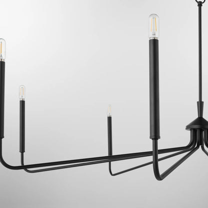 Quorum International Providence 6238-8-59 Chandelier 8 Light Transitional - Matte Black