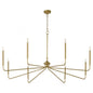 Quorum International Providence 6238-8-80 Chandelier 8 Light Transitional - Aged Brass