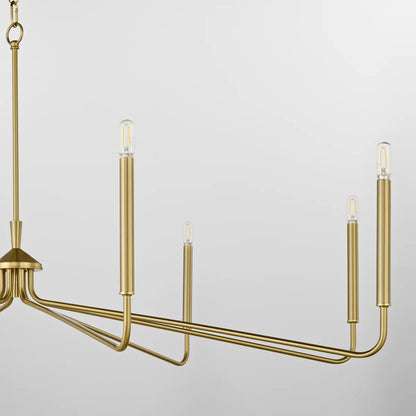 Quorum International Providence 6238-8-80 Chandelier 8 Light Transitional - Aged Brass