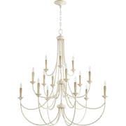 Quorum Brooks 6250-15-70 Chandelier - Persian White