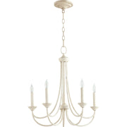 Quorum Brooks 6250-5-70 Chandelier - Persian White