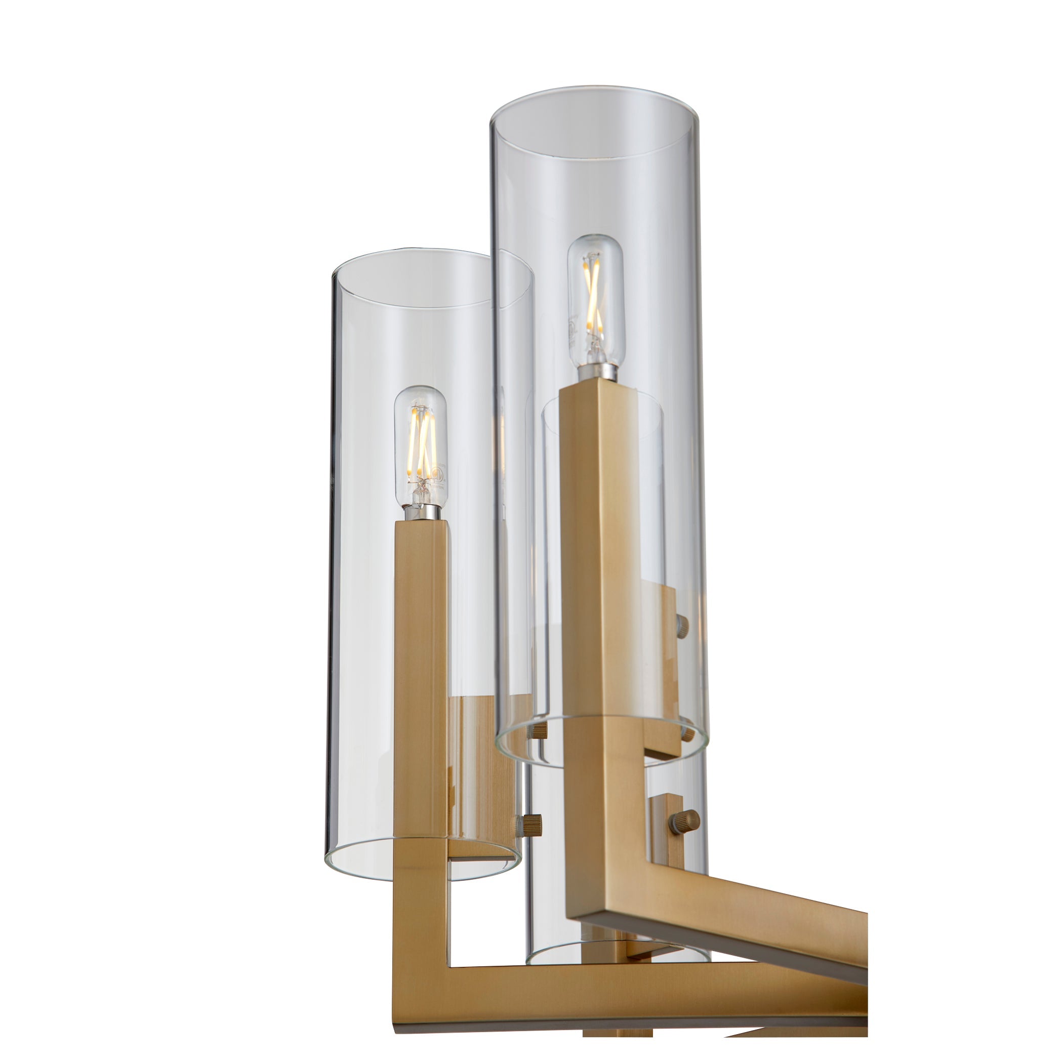 Quorum Harbin 6277-8-80 Chandelier - Aged Brass