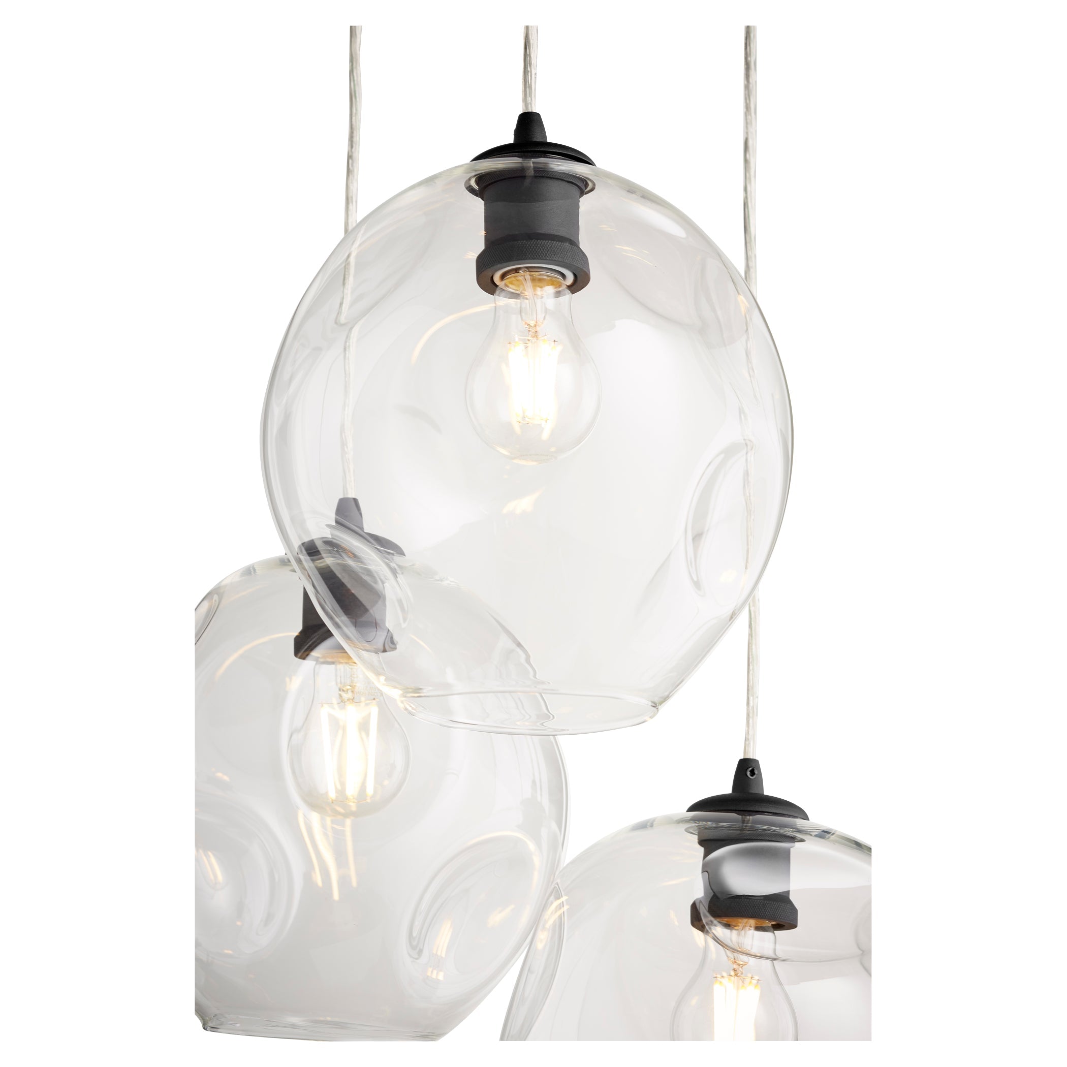 Quorum Numen 63-69 Pendant - Textured Black