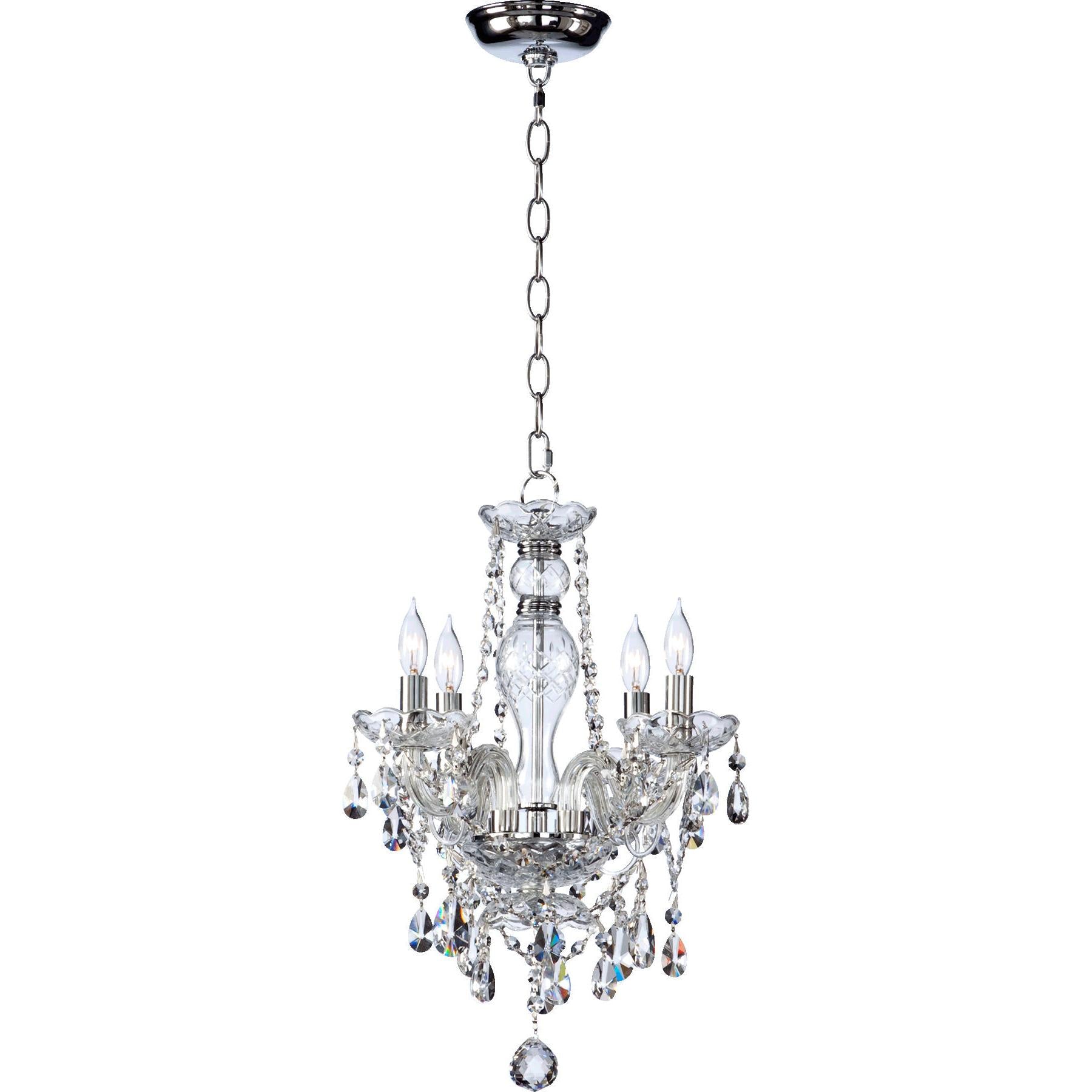 Quorum Bohemian Katerina 630-4-514 Chandelier - Chrome