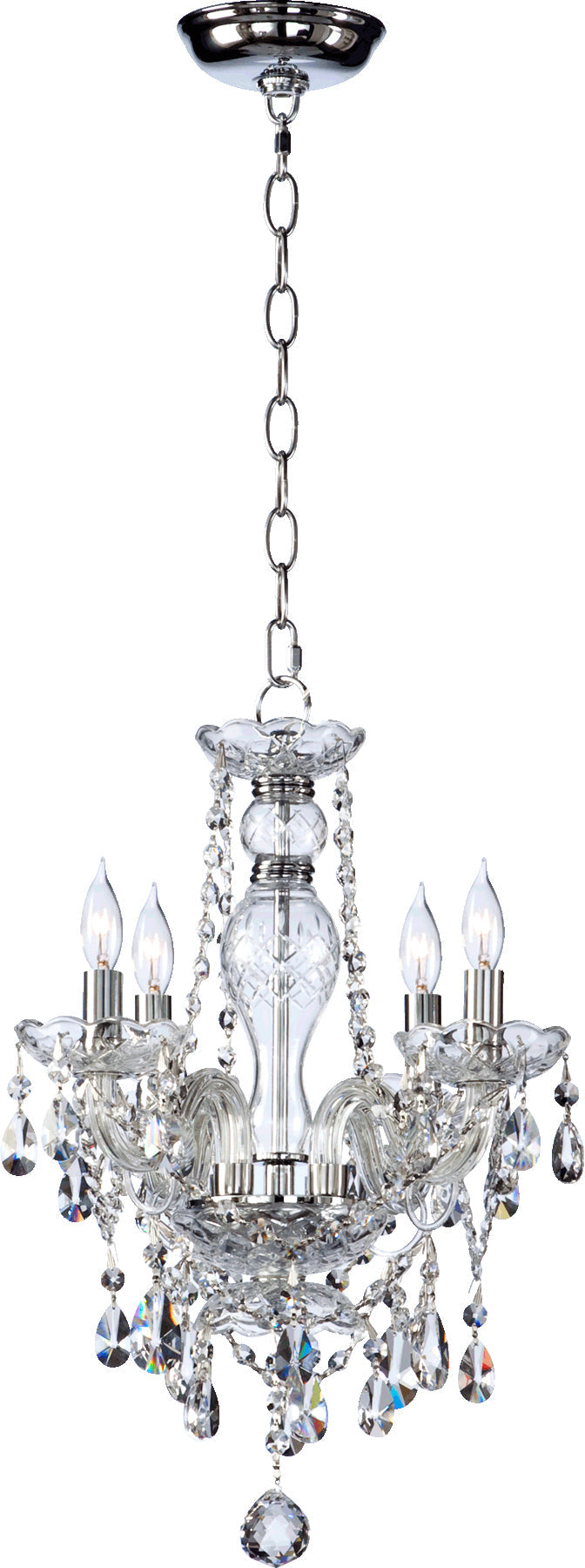 Quorum Bohemian Katerina 630-4-514 Chandelier - Chrome