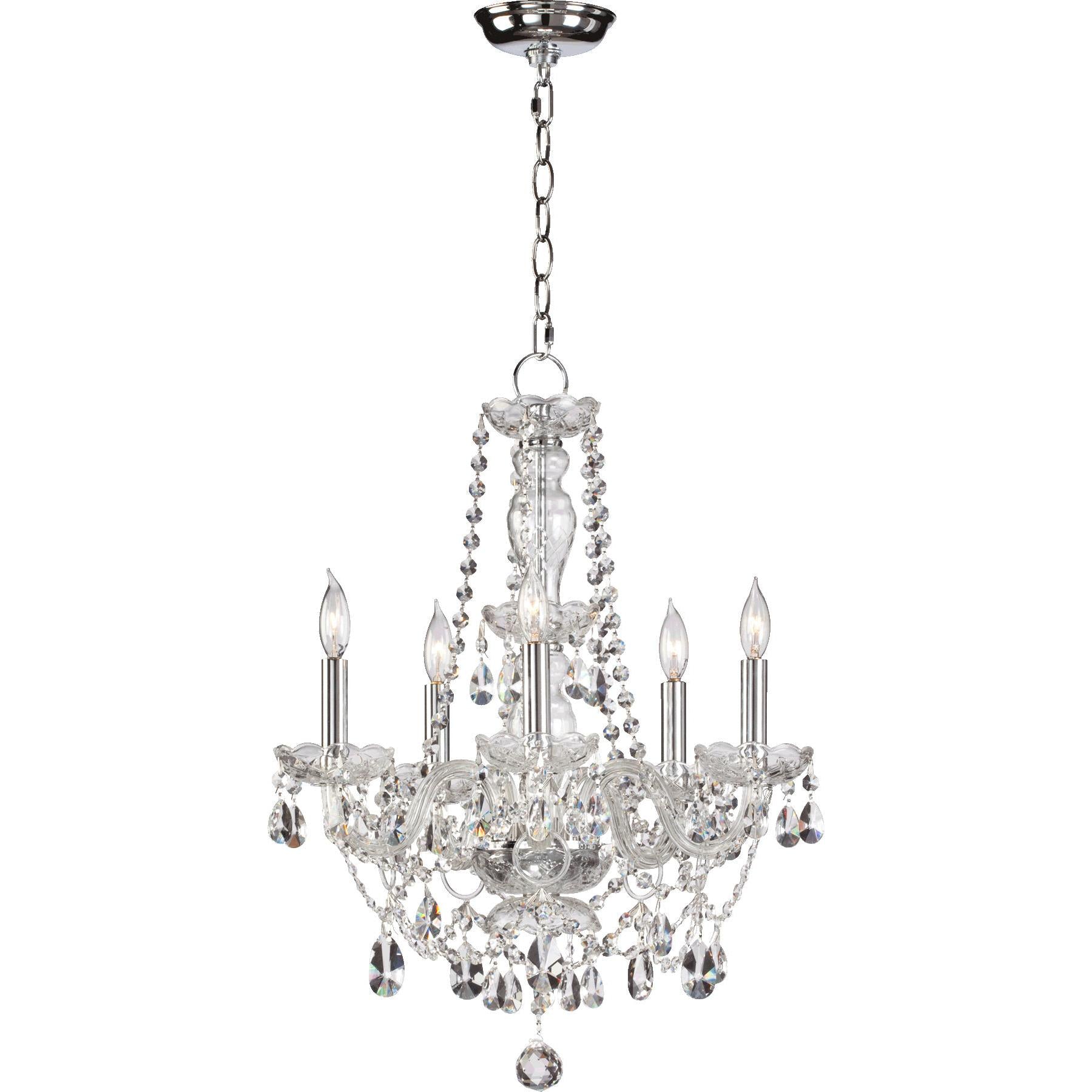 Quorum Bohemian Katerina 630-5-514 Chandelier - Chrome