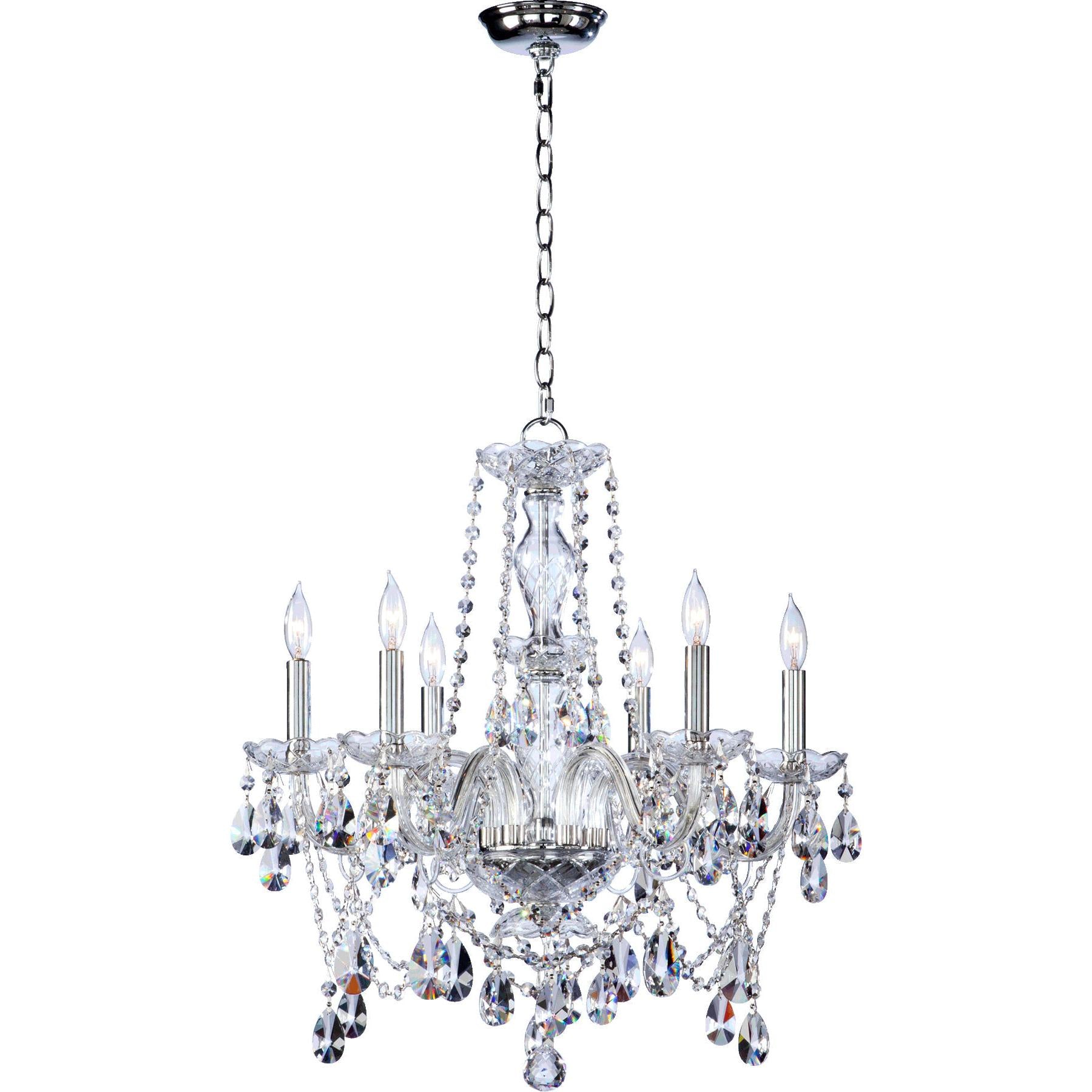 Quorum Bohemian Katerina 630-6-514 Chandelier - Chrome