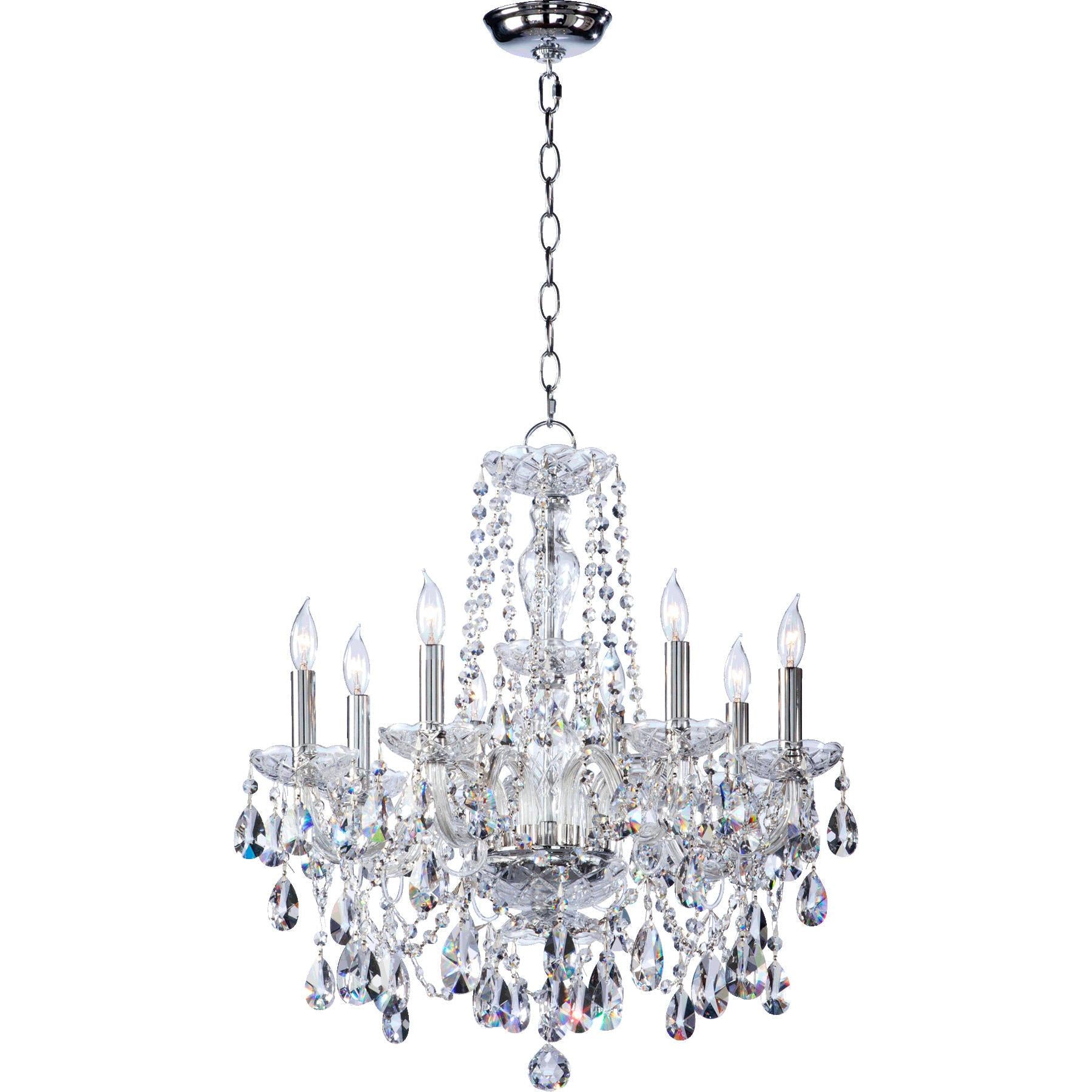 Quorum Bohemian Katerina 630-8-514 Chandelier - Chrome