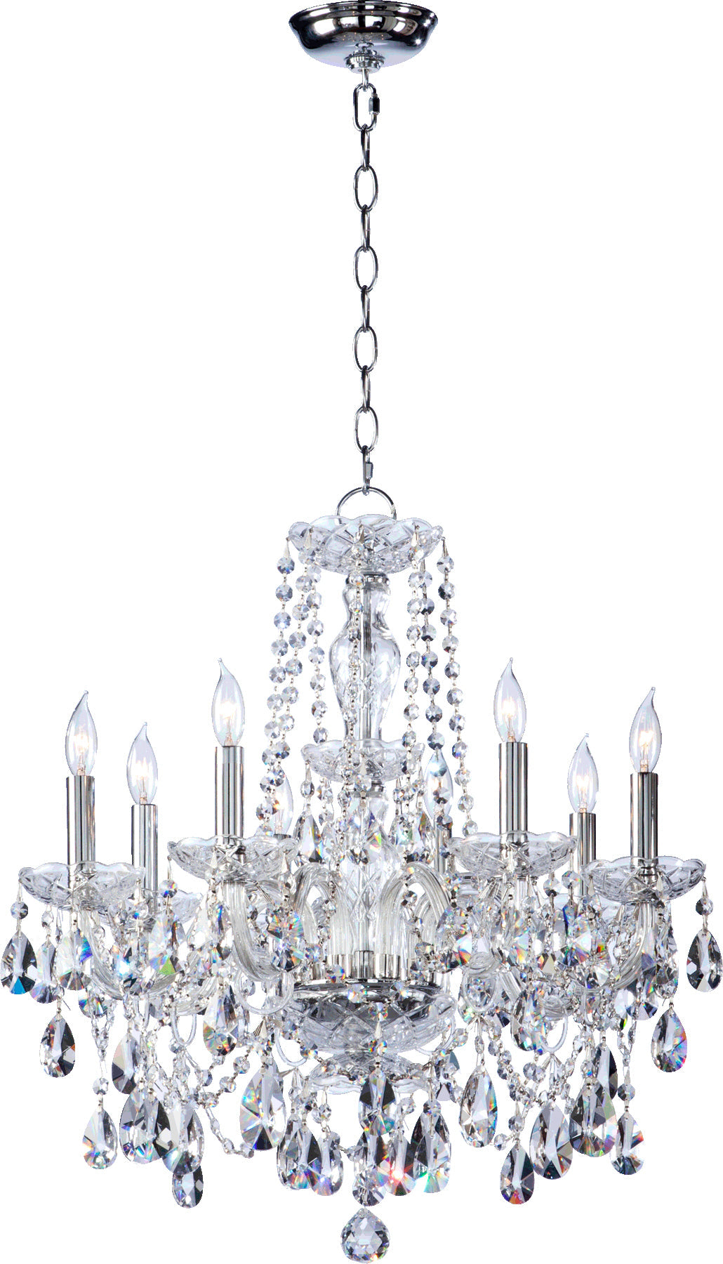 Quorum Bohemian Katerina 630-8-514 Chandelier - Chrome