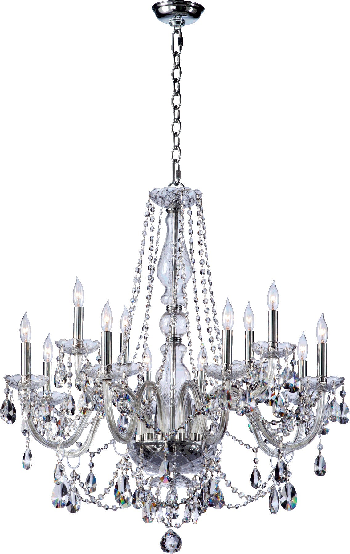 Quorum Bohemian Katerina 631-12-514 Chandelier - Chrome