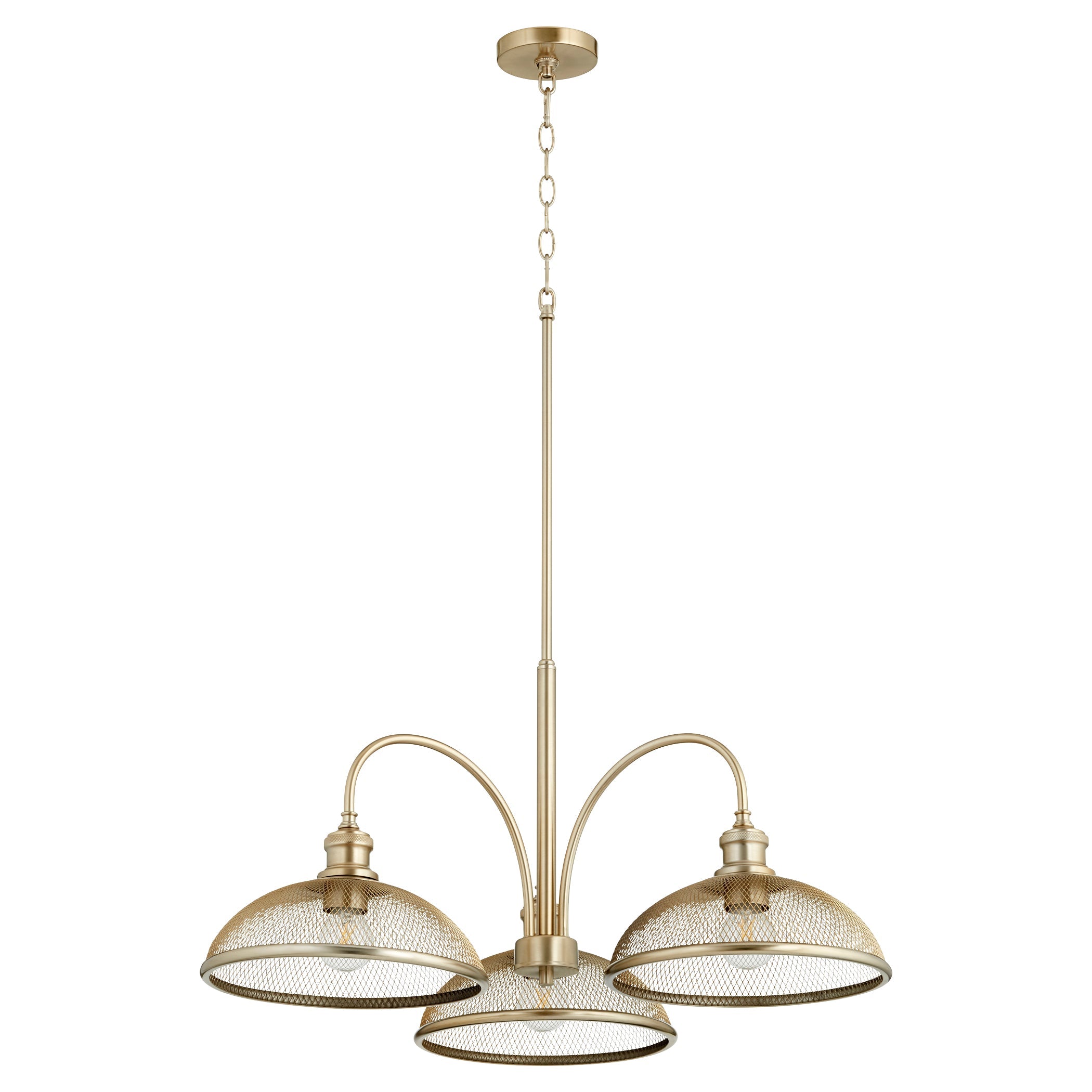 Quorum Omni 6312-3-80 Nook - Aged Brass