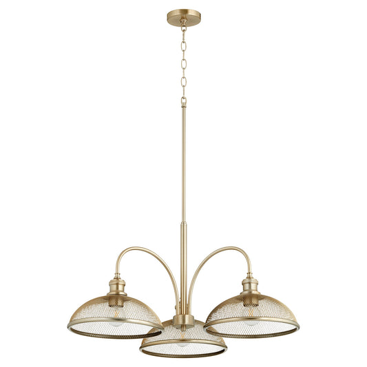 Quorum Omni 6312-3-80 Nook - Aged Brass