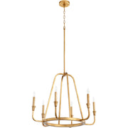 Quorum Marquee 6314-6-74 Chandelier - Gold Leaf