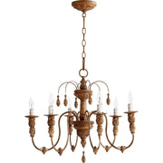 Quorum Salento 6316-6-94 Chandelier - French Umber