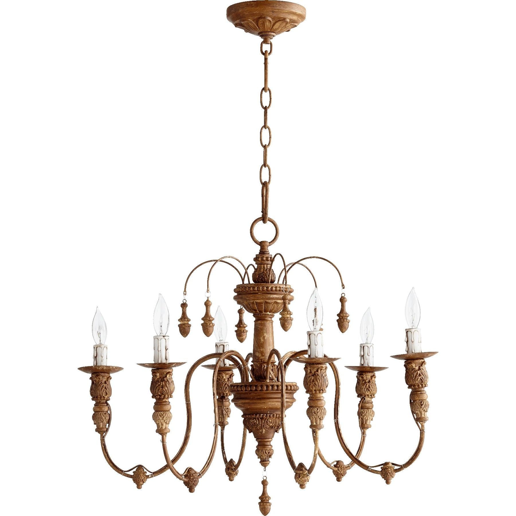 Quorum Salento 6316-6-94 Chandelier - French Umber
