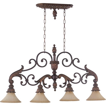 Quorum Madeleine 6330-4-88 Island Light - Corsican Gold