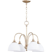 Quorum Celeste 6409-4-60 Nook - Aged Silver Leaf