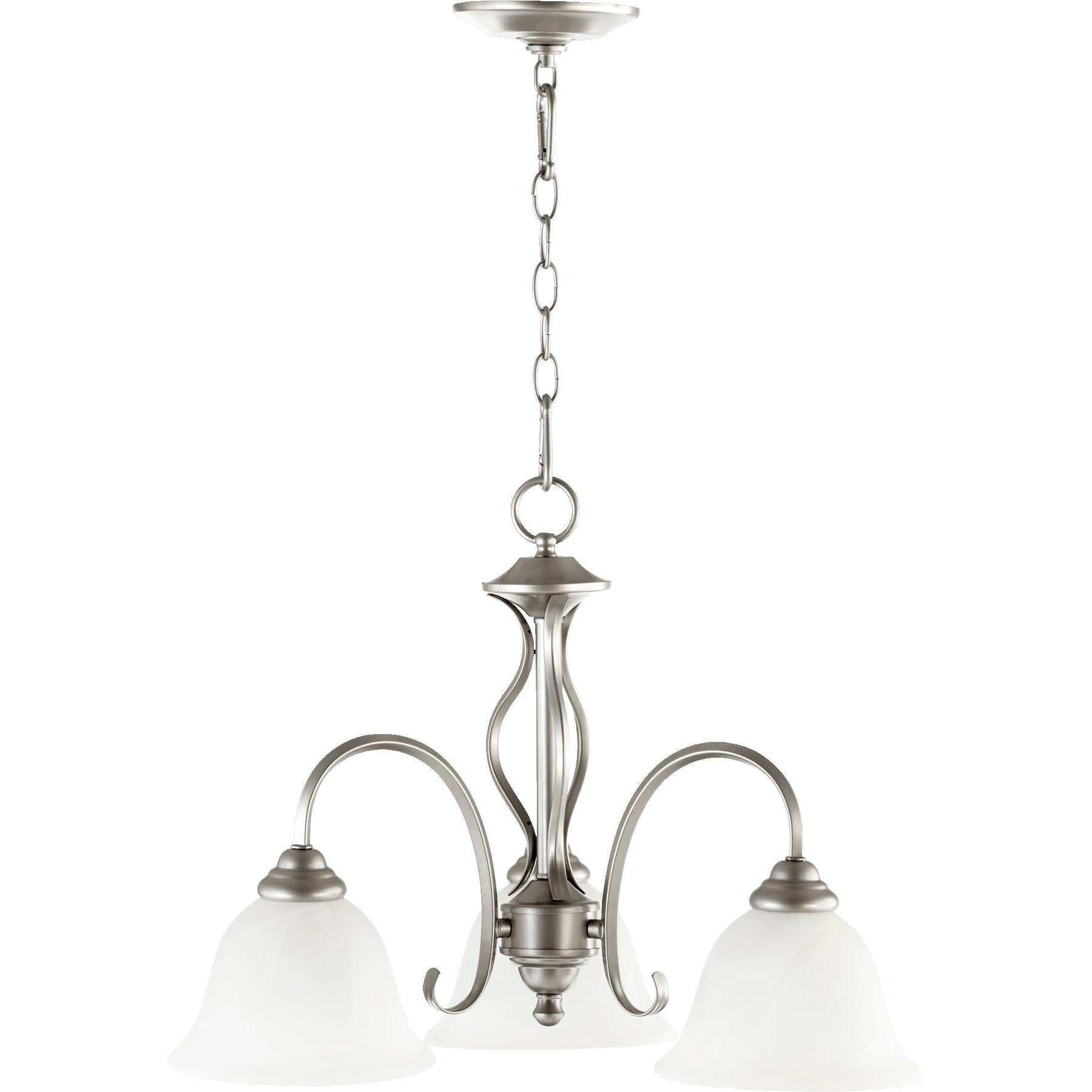 Quorum Spencer 6410-3-64 Nook - Classic Nickel