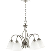 Quorum Spencer 6410-5-64 Nook - Classic Nickel