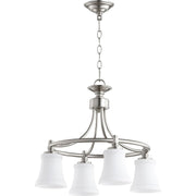 Quorum Rossington 6422-4-65 Nook - Satin Nickel