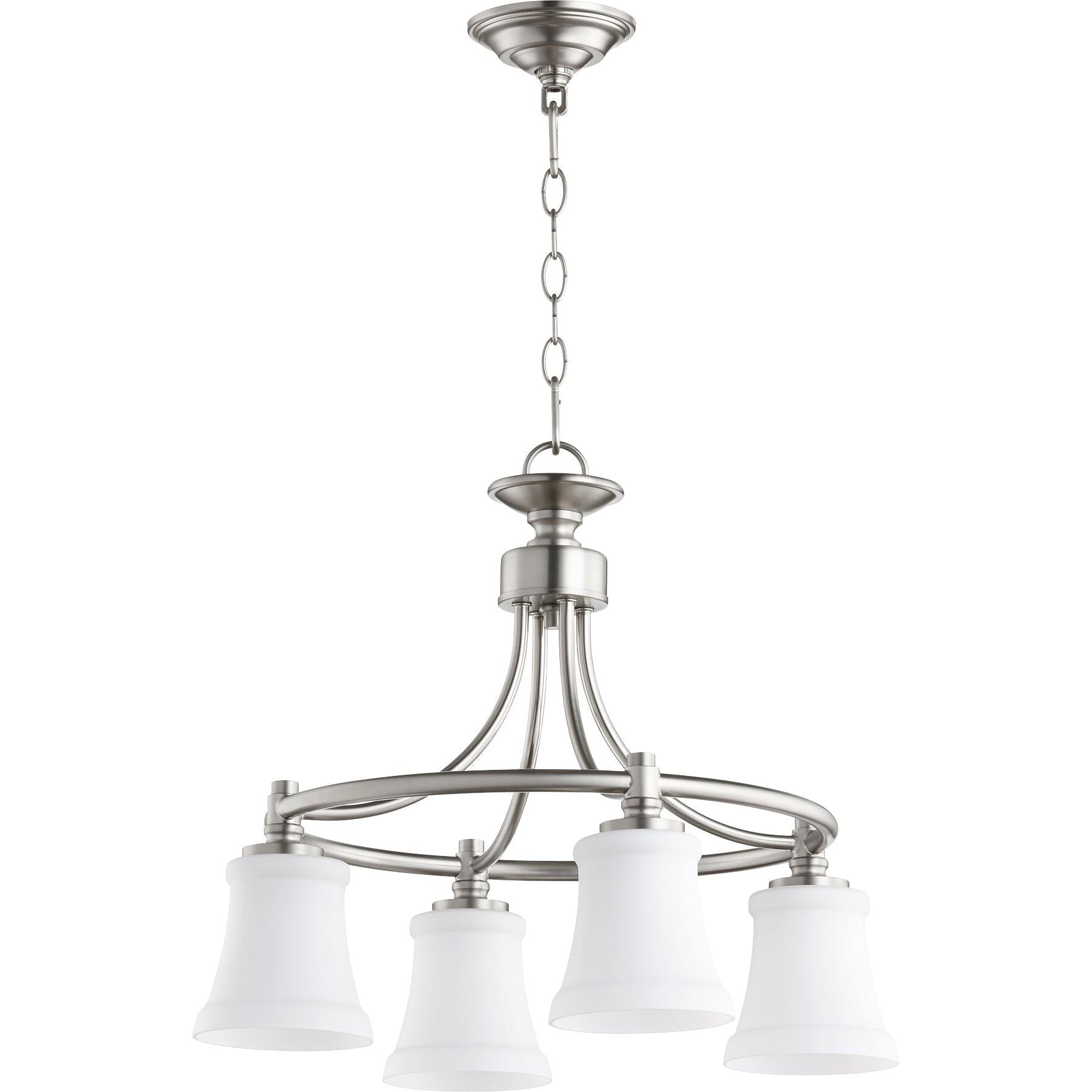 Quorum Rossington 6422-4-65 Nook - Satin Nickel