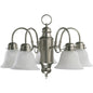 Quorum 6429-5-65 Nook - Satin Nickel