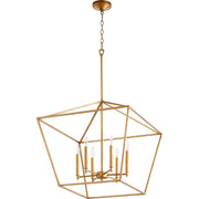 Quorum Gabriel 644-6-74 Nook - Gold Leaf