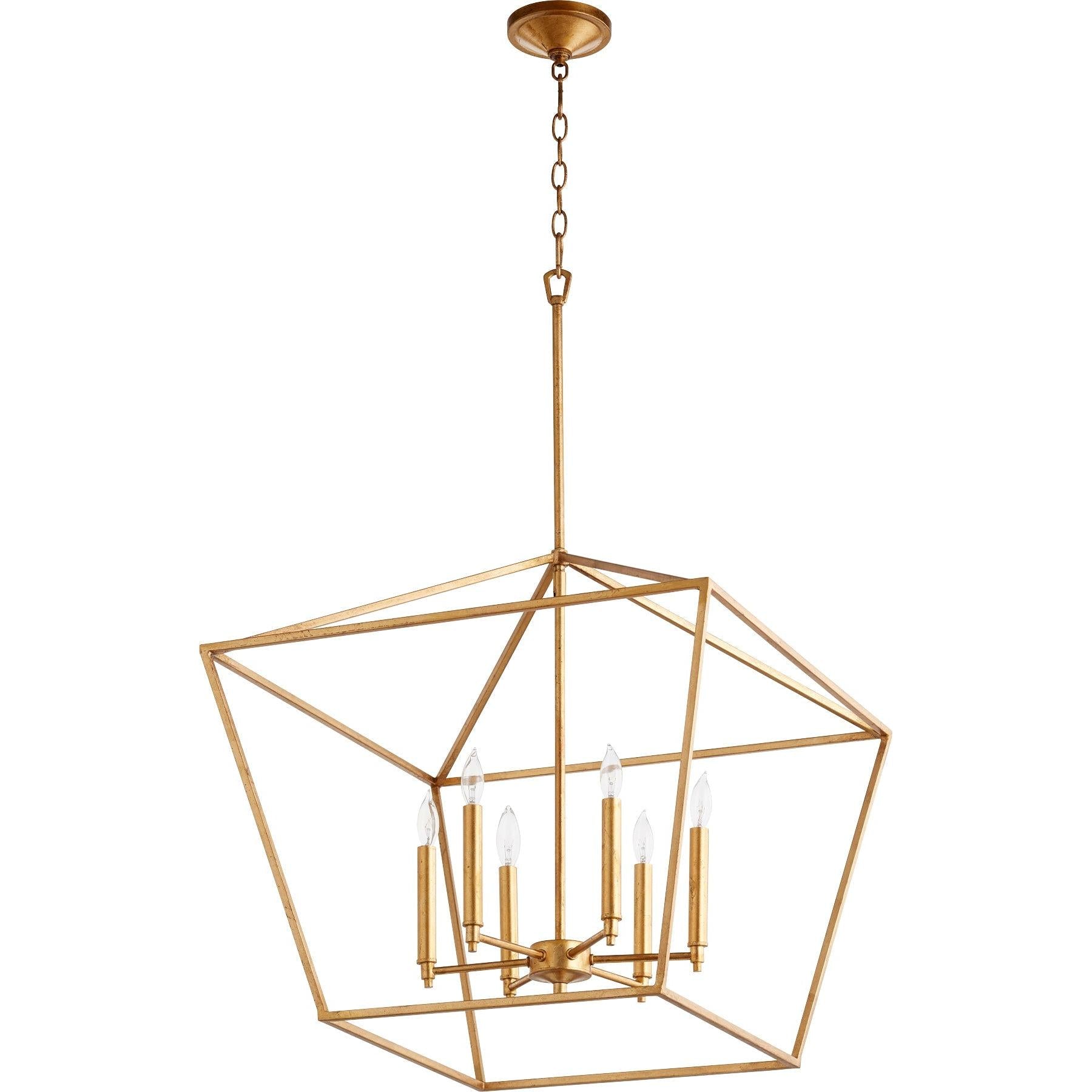 Quorum Gabriel 644-6-74 Nook - Gold Leaf