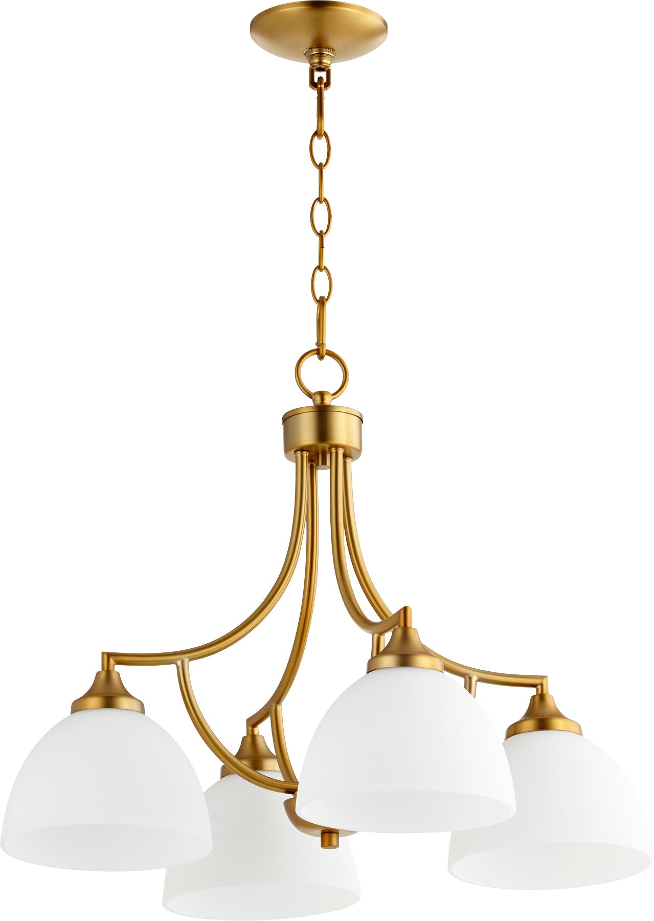 Quorum Enclave 6459-4-80 Nook - Aged Brass