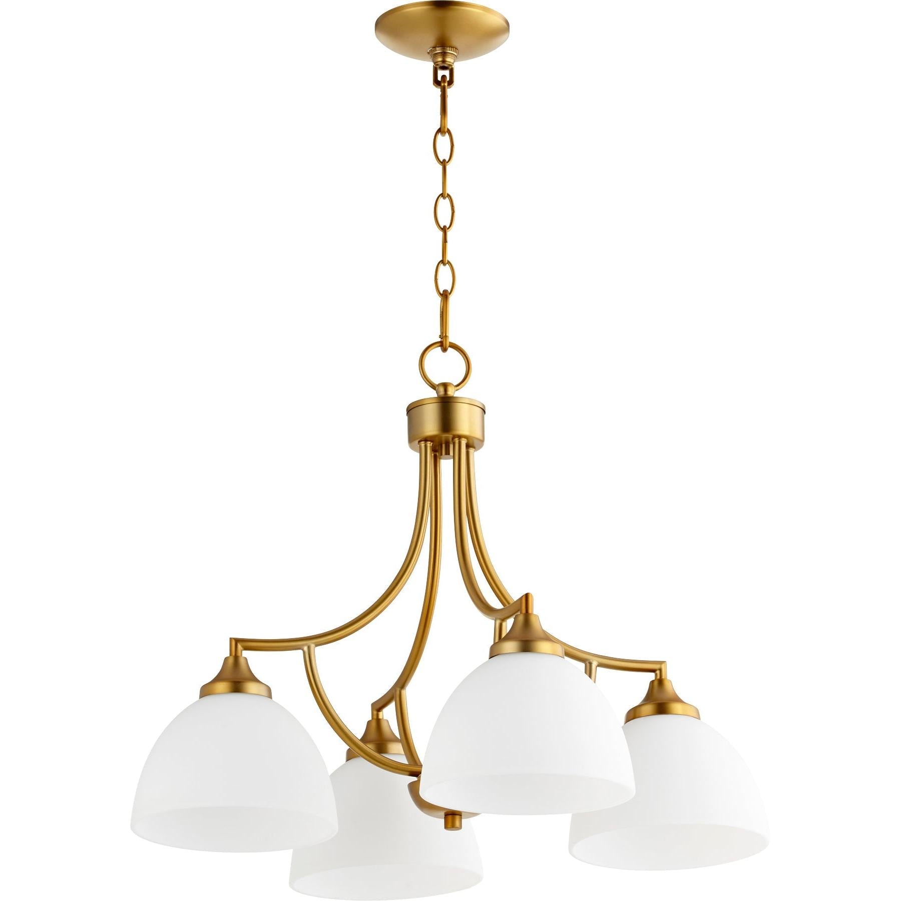 Quorum Enclave 6459-4-80 Nook - Aged Brass