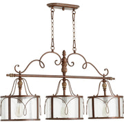 Quorum Salento 6506-3-39 Island Light - Vintage Copper