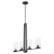 Quorum Steinway 6511-4-59 Chandelier - Matte Black