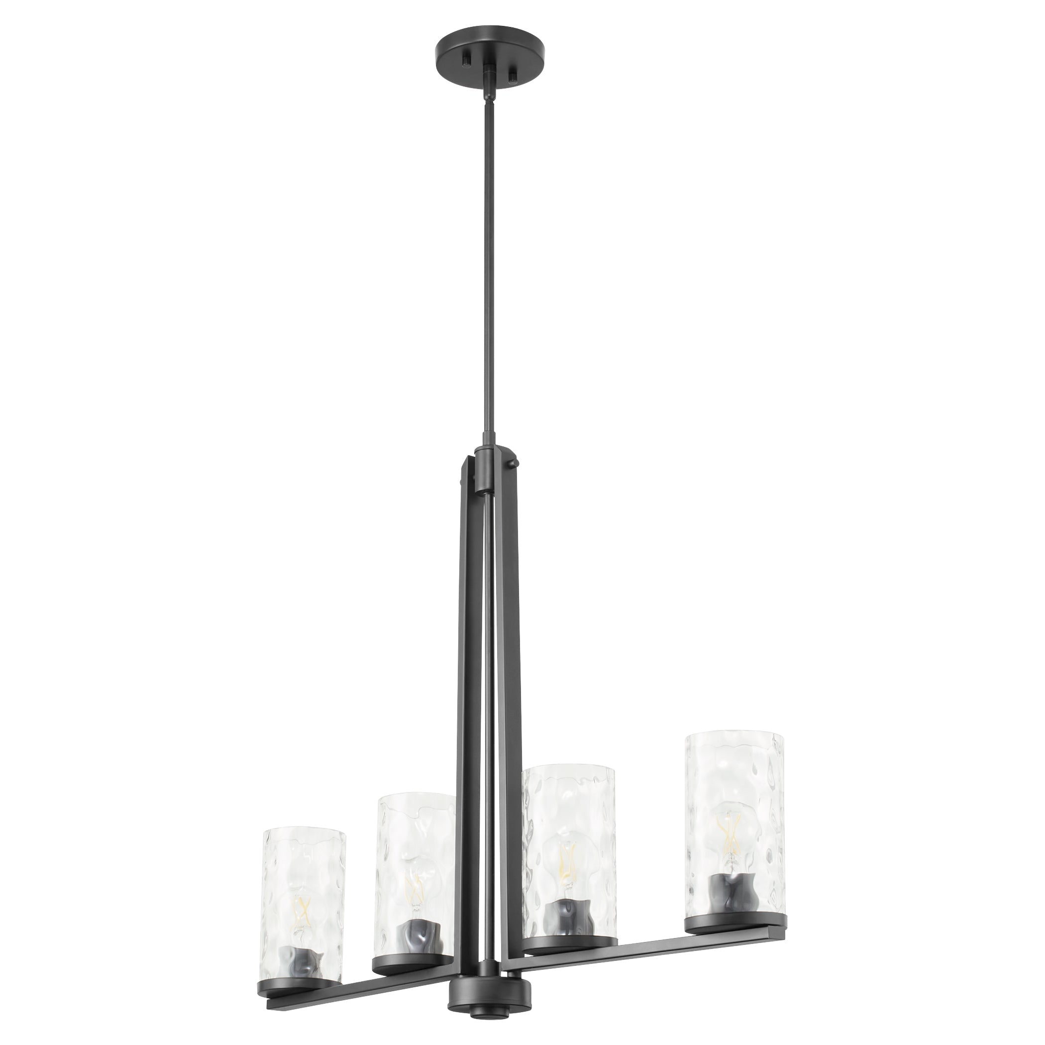 Quorum Steinway 6511-4-59 Chandelier - Matte Black