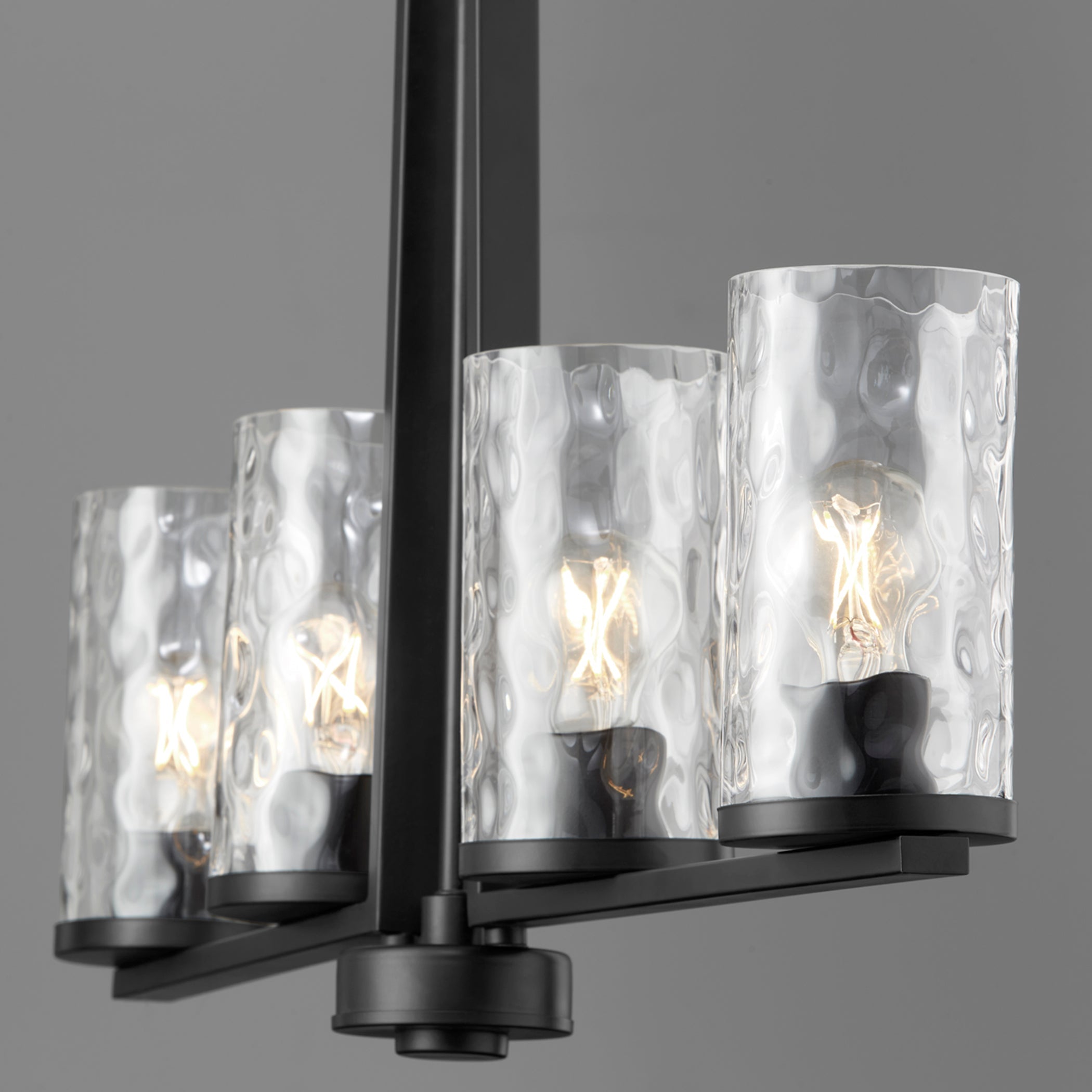 Quorum Steinway 6511-4-59 Chandelier - Matte Black