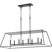 Quorum Gabriel 654-8-69 Pendant - Textured Black