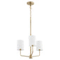 Quorum Harmony 657-3-80 Chandelier - Aged Brass