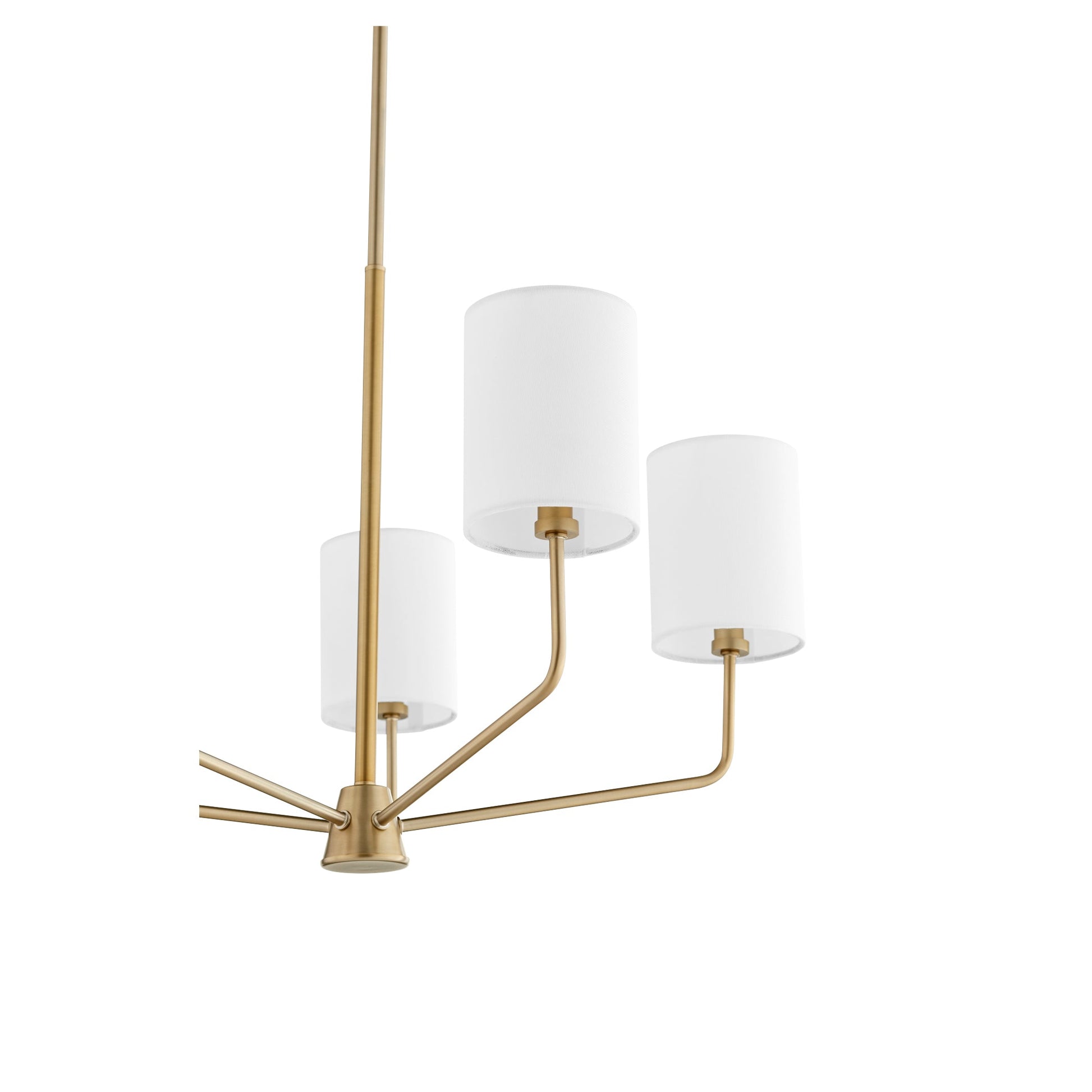 Quorum Harmony 657-5-80 Chandelier - Aged Brass