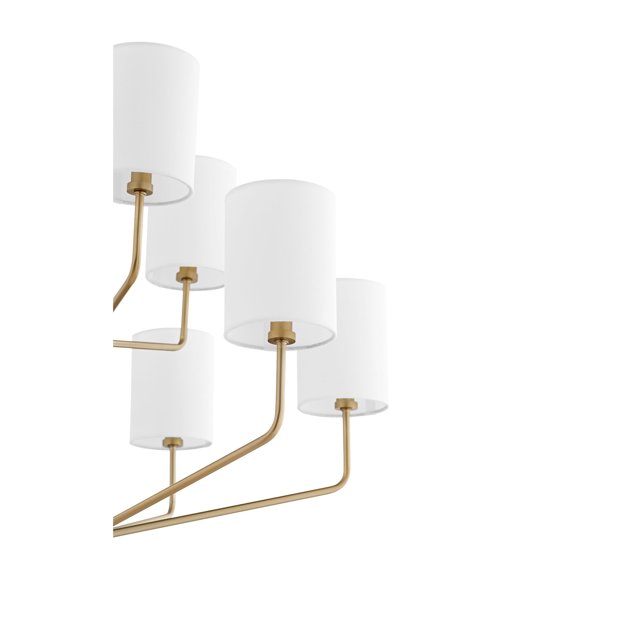 Quorum Harmony 657-9-80 Chandelier - Aged Brass