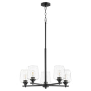 Quorum Veno 658-5-59 Chandelier - Matte Black