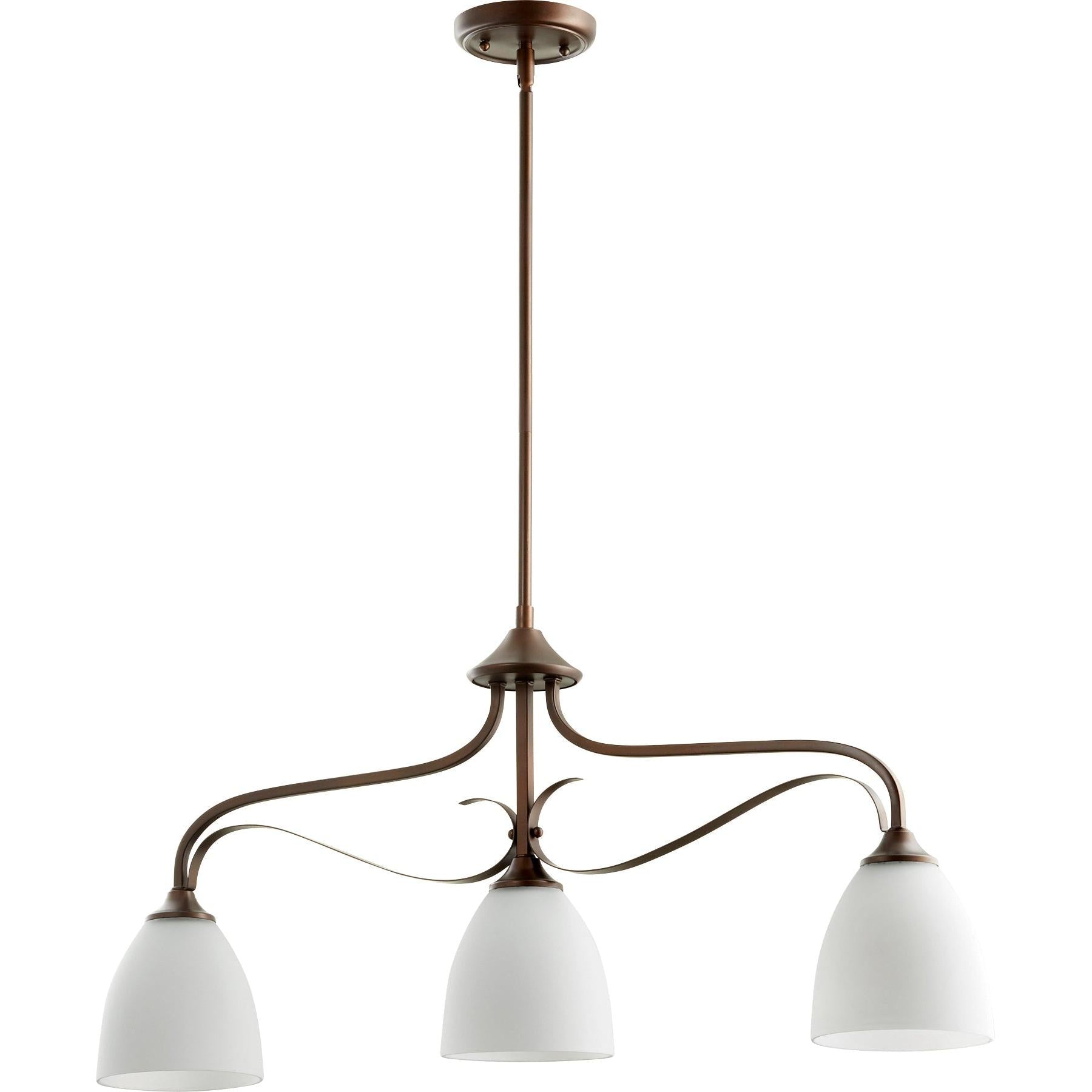 Quorum Jardin 6627-3-86 Island Light - Oiled Bronze