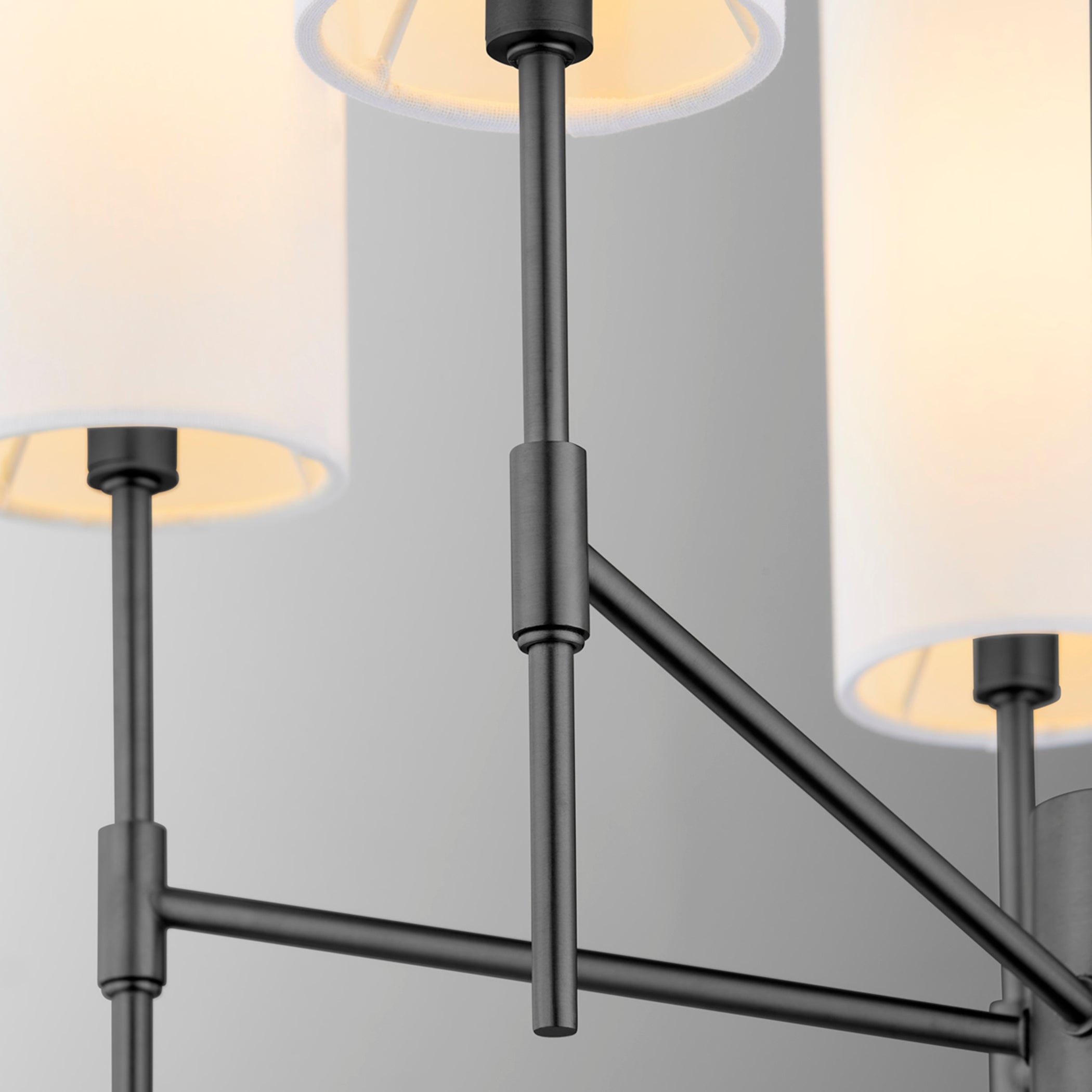 Quorum Hamilton 663-5-59 Chandelier - Matte Black