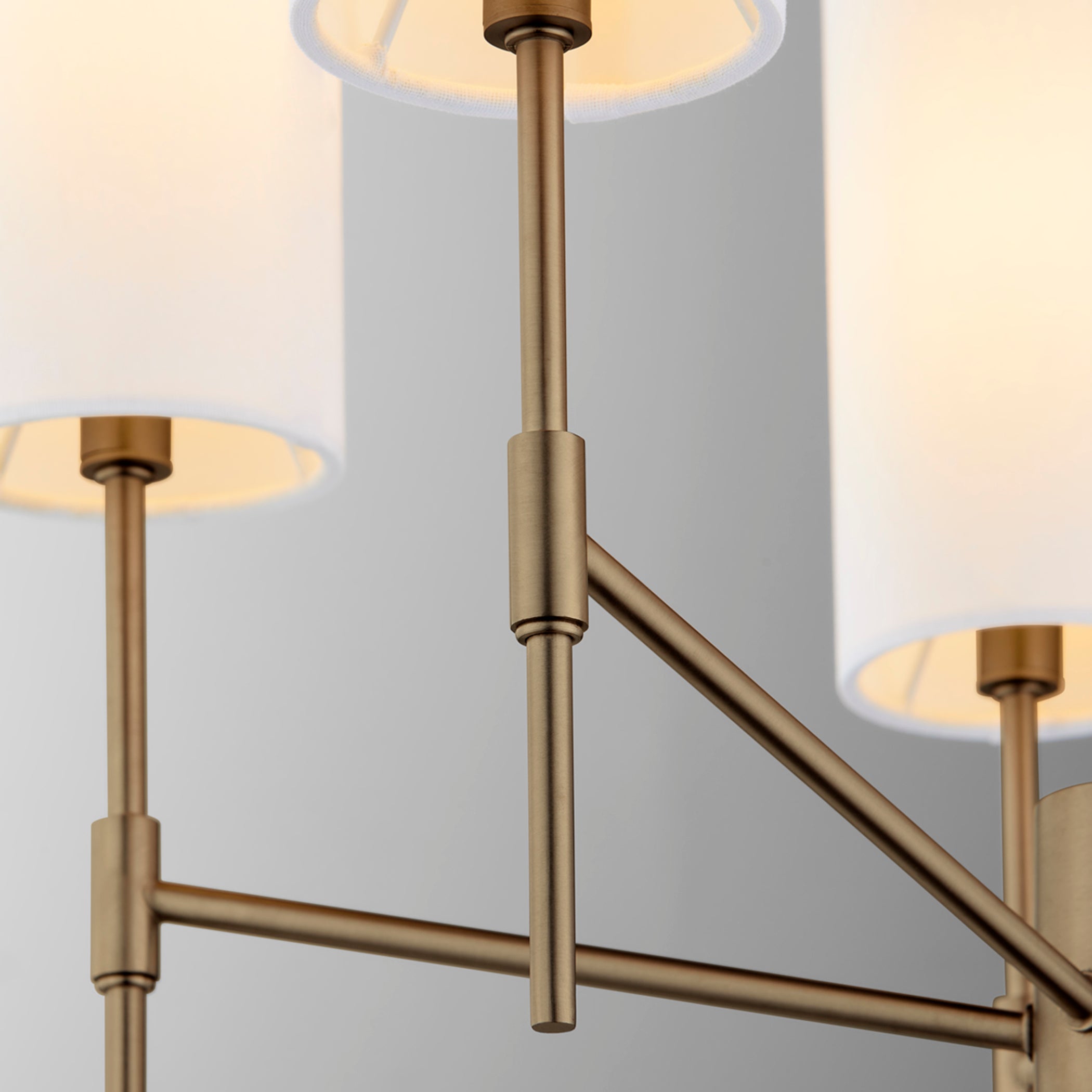 Quorum Hamilton 663-5-81 Chandelier - Dark Brass