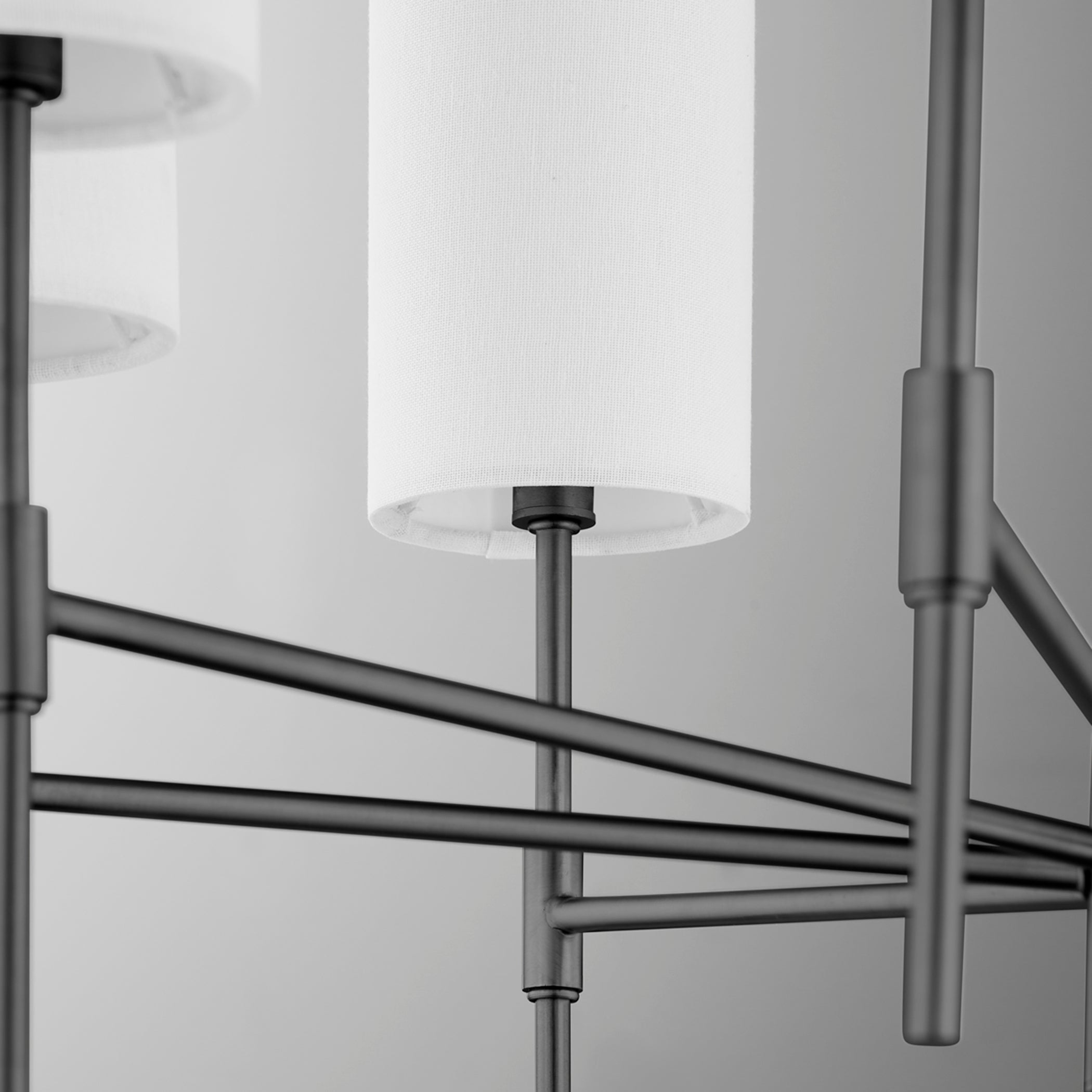 Quorum Hamilton 663-8-59 Chandelier - Matte Black